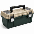 Caja de herramientas de acero con 3 cajones y cerradura